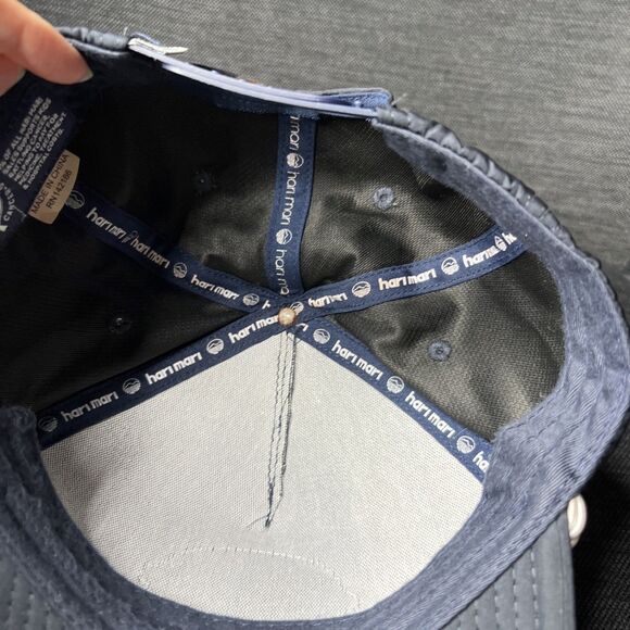 Hari Mari Logo Rope Snapback Dad Hat Cap Men's OSFM Black Nylon Golf - Picture 10 of 12